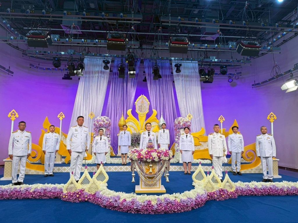 ผกก.ฯ ร่วมบันทึกเทปถวายพระพร